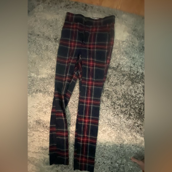 Hollister Plaid Ankle Pants - Picture 1 of 2